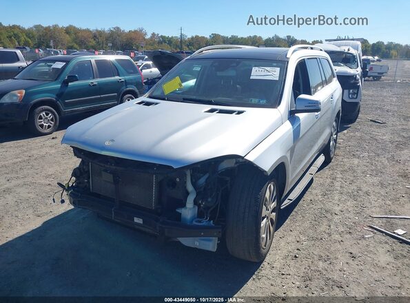 4JGDF6EE1JB074262 2018 MERCEDES-BENZ GLS 450 Серебряный Передняя левая четверть