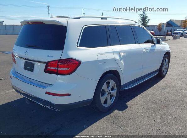 4JGDF6EE3JB095873 2018 MERCEDES-BENZ GLS 450 White Задня права чверть