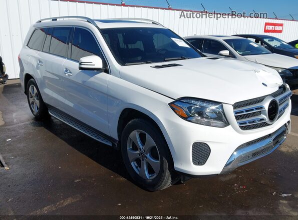 4JGDF6EE3JB095873 2018 MERCEDES-BENZ GLS 450 White Передня права чверть