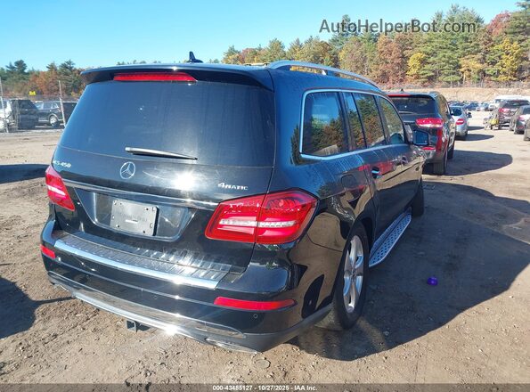 4JGDF6EE4JB060033 2018 MERCEDES-BENZ GLS 450 Black Tył prawy