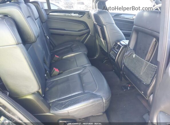 4JGDF6EE4JB060033 2018 MERCEDES-BENZ GLS 450 Black Widok naklejki z numerem VIN