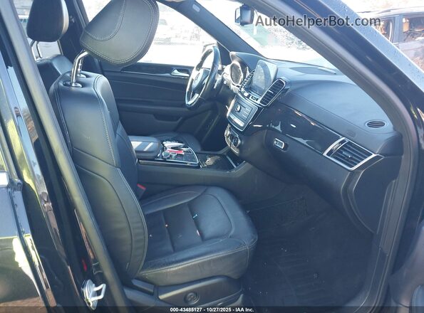 4JGDF6EE4JB060033 2018 MERCEDES-BENZ GLS 450 Black Widok wnętrza z przodu