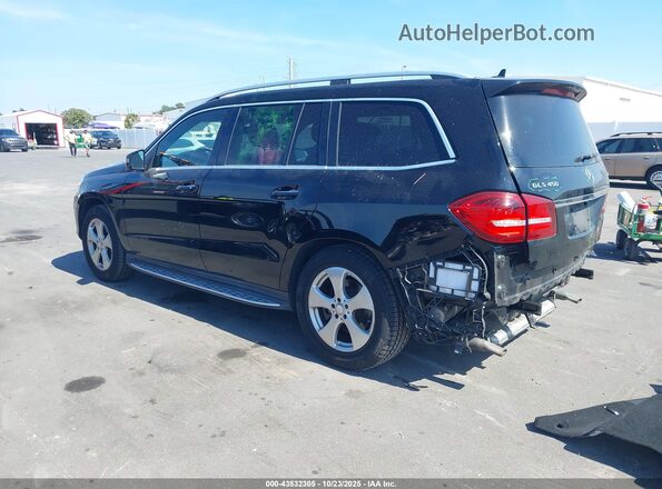 4JGDF6EE7HA818110 2017 MERCEDES-BENZ GLS 450 Черный Задняя левая четверть