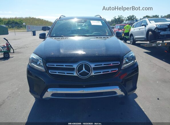 4JGDF6EE7HA818110 2017 MERCEDES-BENZ GLS 450 Черный Вид задней части салона