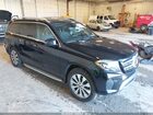 2017 Mercedes-benz Gls 450 4matic Черный vin: 4JGDF6EE9HA925501