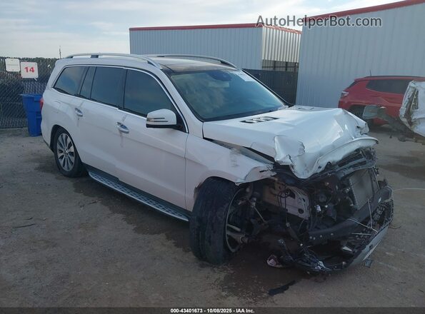 4JGDF6EE9JB005075 2018 MERCEDES-BENZ GLS 450 White Delantero derecho