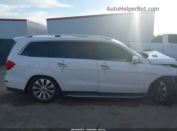4JGDF6EE9JB005075 2018 MERCEDES-BENZ GLS 450 White Vista del cuadro de instrumentos