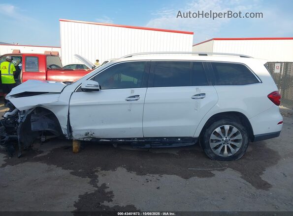 4JGDF6EE9JB005075 2018 MERCEDES-BENZ GLS 450 White Vista interior trasera