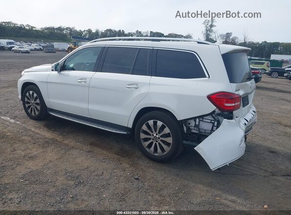 4JGDF6EE9JB104849 2018 MERCEDES-BENZ GLS 450 Белый Задняя левая четверть