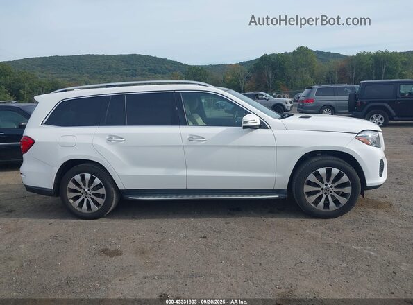 4JGDF6EE9JB104849 2018 MERCEDES-BENZ GLS 450 Белый Вид задней части салона