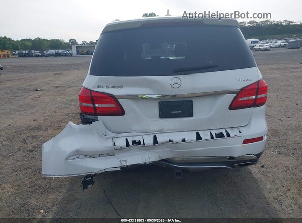 4JGDF6EE9JB104849 2018 MERCEDES-BENZ GLS 450 Белый Вид спереди