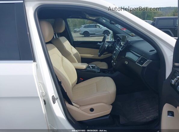4JGDF6EE9JB104849 2018 MERCEDES-BENZ GLS 450 Белый Вид салона спереди