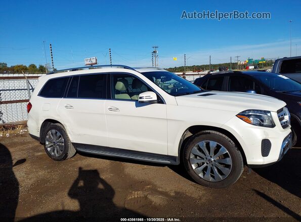 4JGDF6EEXHA931968 2017 MERCEDES-BENZ GLS 450 Белый Вид задней части салона