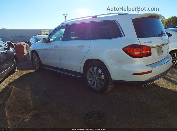 4JGDF6EEXHA931968 2017 MERCEDES-BENZ GLS 450 Белый Задняя левая четверть