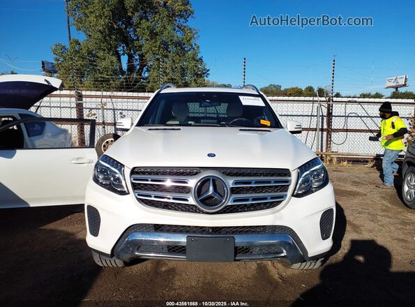 4JGDF6EEXHA931968 2017 MERCEDES-BENZ GLS 450 Белый Вид щитка приборов