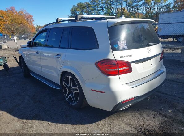 4JGDF7DE0JB099368 2018 MERCEDES-BENZ GLS 550 Белый Задняя левая четверть