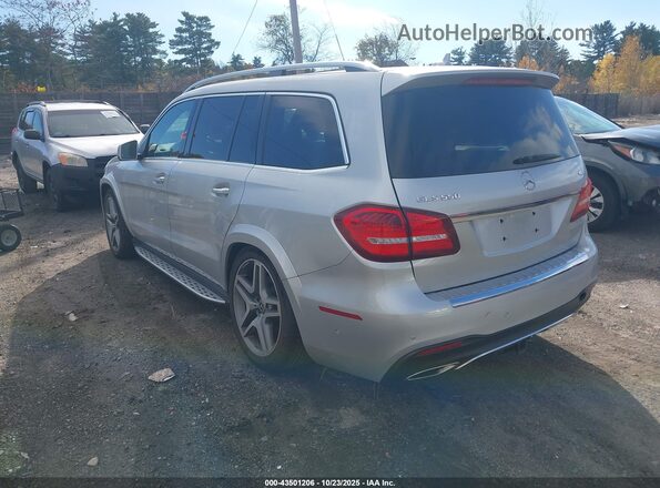 4JGDF7DE2KB186805 2019 MERCEDES-BENZ GLS 550 Серебряный Задняя левая четверть