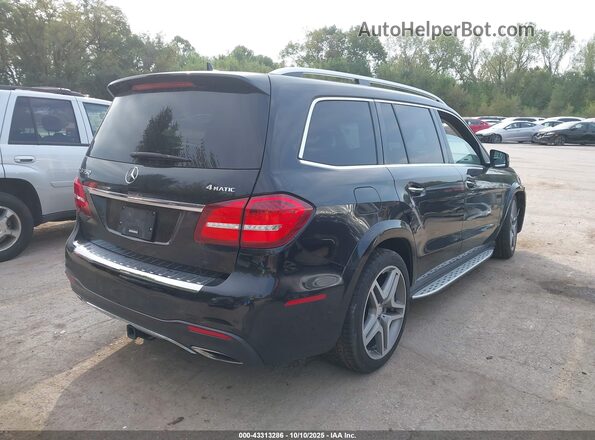 4JGDF7DE5HA770355 2017 MERCEDES-BENZ GLS 550 Черный Задняя правая четверть