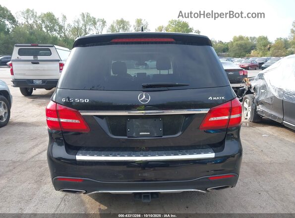 4JGDF7DE5HA770355 2017 MERCEDES-BENZ GLS 550 Черный 