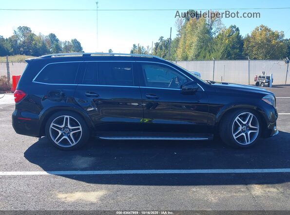 4JGDF7DE9JB120220 2018 MERCEDES-BENZ GLS 550 Черный Вид задней части салона