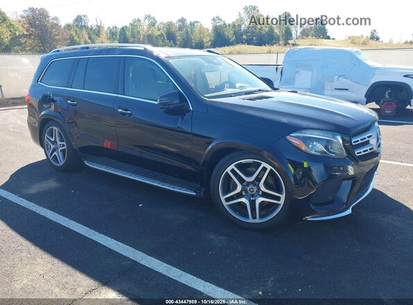 4JGDF7DE9JB120220 2018 MERCEDES-BENZ GLS 550 Черный Передняя правая четверть