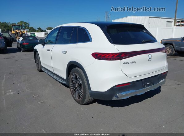 4JGDM2DB9PA026772 2023 MERCEDES-BENZ EQS 450+ SUV White Tył lewy