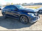 2017 Mercedes-benz Amg Gle 43 Coupe 4matic Blue vin: 4JGED6EB0HA067741