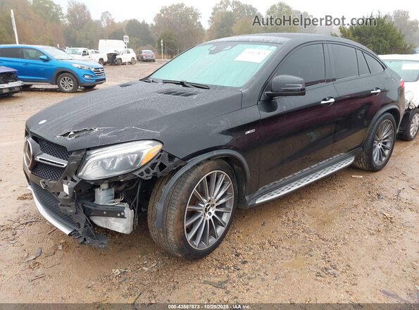 4JGED6EB1GA045097 2016 MERCEDES-BENZ GLE 450 AMG COUPE Black Vista tres cuartos delantera izquierda
