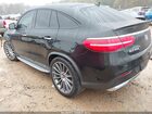 2016 Mercedes-benz Gle 450 Amg Coupe 4matic Black vin: 4JGED6EB1GA045097
