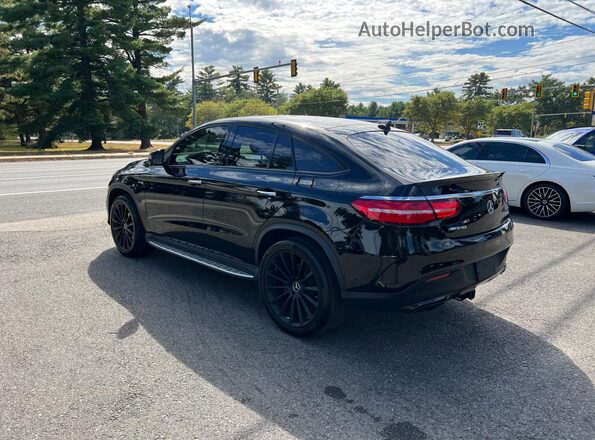 4JGED6EB5JA096836 2018 MERCEDES-BENZ GLE Черный Задняя правая четверть