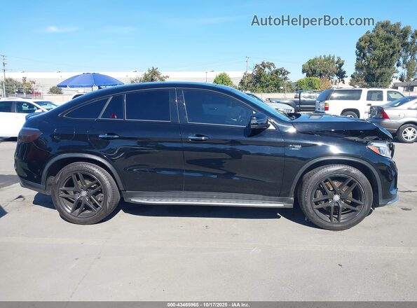 4JGED6EB6GA042969 2016 MERCEDES-BENZ GLE 450 AMG COUPE Black უკანა სალონის ხედი