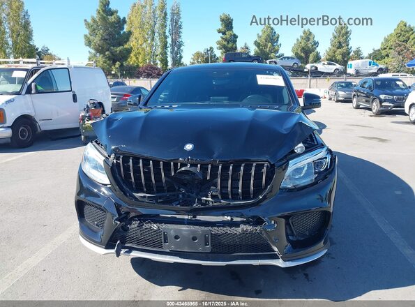 4JGED6EB6GA042969 2016 MERCEDES-BENZ GLE 450 AMG COUPE Black ხელსაწყოთა პანელის ხედი