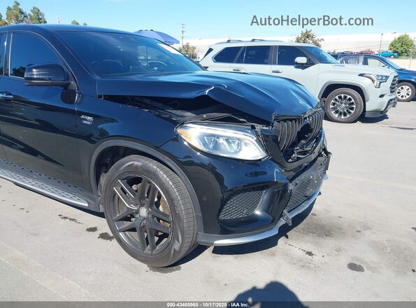 4JGED6EB6GA042969 2016 MERCEDES-BENZ GLE 450 AMG COUPE Black 