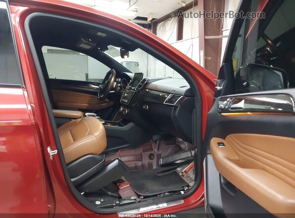 4JGED6EB6HA062012 2017 MERCEDES-BENZ AMG GLE 43 COUPE Red Vista interior delantera