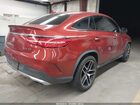 2017 Mercedes-benz Amg Gle 43 Coupe 4matic Red vin: 4JGED6EB6HA062012