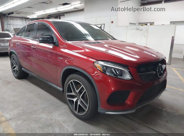 4JGED6EB6HA062012 2017 MERCEDES-BENZ AMG GLE 43 COUPE Red Delantero derecho