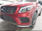 2017 Mercedes-benz Amg Gle 43 Coupe 4matic Red vin: 4JGED6EB6HA062012
