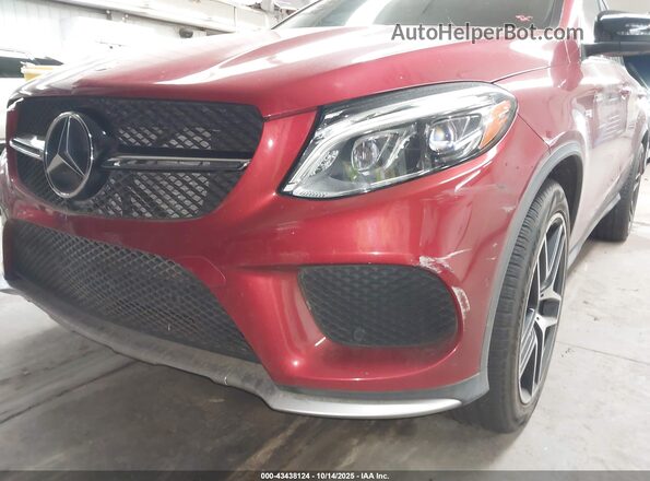4JGED6EB6HA062012 2017 MERCEDES-BENZ AMG GLE 43 COUPE Red Vista frontal
