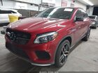 2017 Mercedes-benz Amg Gle 43 Coupe 4matic Red vin: 4JGED6EB6HA062012