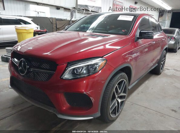 4JGED6EB6HA062012 2017 MERCEDES-BENZ AMG GLE 43 COUPE Red Vista tres cuartos delantera izquierda