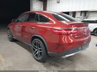 2017 Mercedes-benz Amg Gle 43 Coupe 4matic Red vin: 4JGED6EB6HA062012