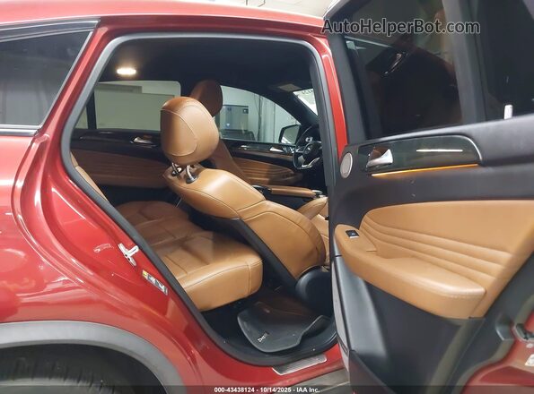 4JGED6EB6HA062012 2017 MERCEDES-BENZ AMG GLE 43 COUPE Red Vista de la etiqueta del VIN