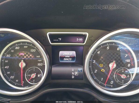 4JGED6EBXHA066161 2017 MERCEDES-BENZ AMG GLE 43 COUPE Серый Вид задних сидений
