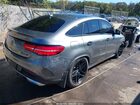 2017 Mercedes-benz Amg Gle 43 Coupe 4matic Серый vin: 4JGED6EBXHA066161