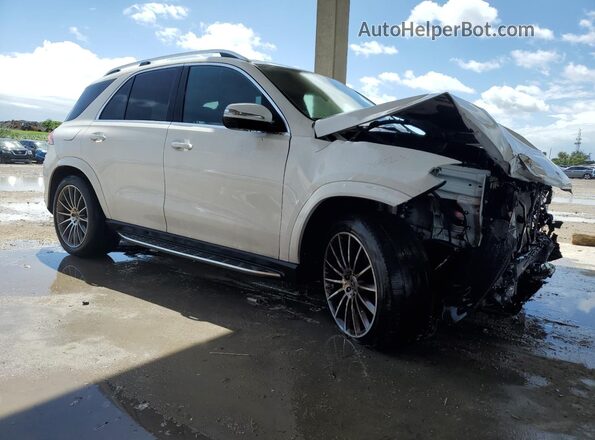 4JGFB4JB6PA891651 2023 MERCEDES-BENZ GLE Белый Передняя правая четверть
