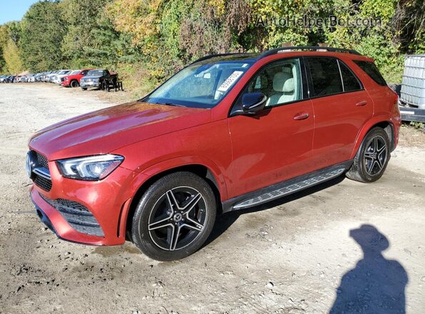 4JGFB4JB8LA250446 2020 MERCEDES-BENZ GLE-CLASS Красный Передняя левая четверть