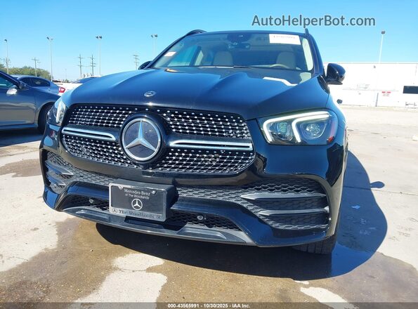 4JGFB4JB8MA484376 2021 MERCEDES-BENZ GLE 350 Black Widok z przodu