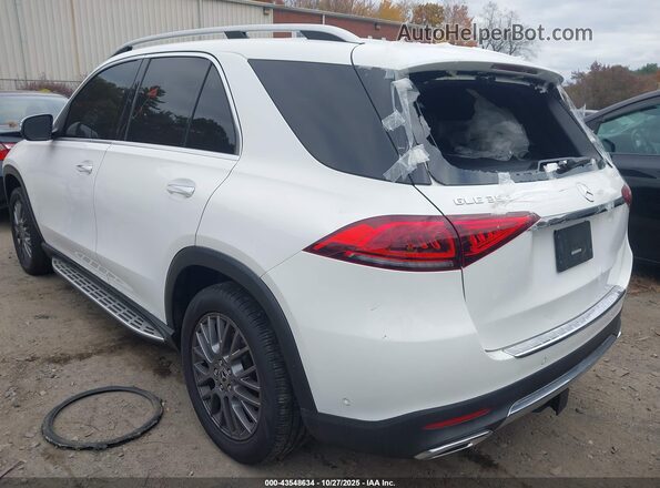 4JGFB4KB0MA325396 2021 MERCEDES-BENZ GLE 350 Белый Задняя левая четверть