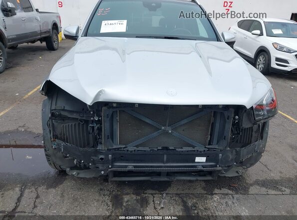 4JGFB4KB0MA398350 2021 MERCEDES-BENZ GLE 350 Silver Widok z przodu