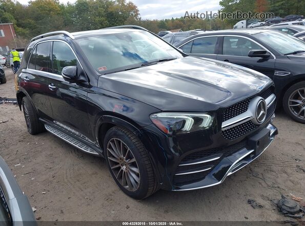 4JGFB4KB6MA358662 2021 MERCEDES-BENZ GLE 350 Black Передня права чверть